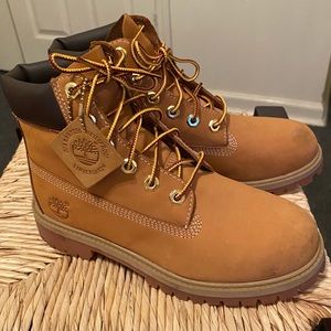Boys kids wheat Timberland boots